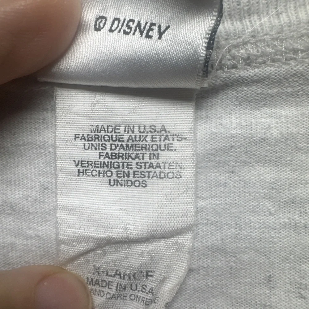 Vintage‎ 90s Disney Catalog Jungle book Gray Long sleeve Henley extra Large